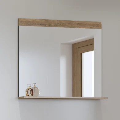 Specchio da parete 83X73cm rovere grigio Tahiti