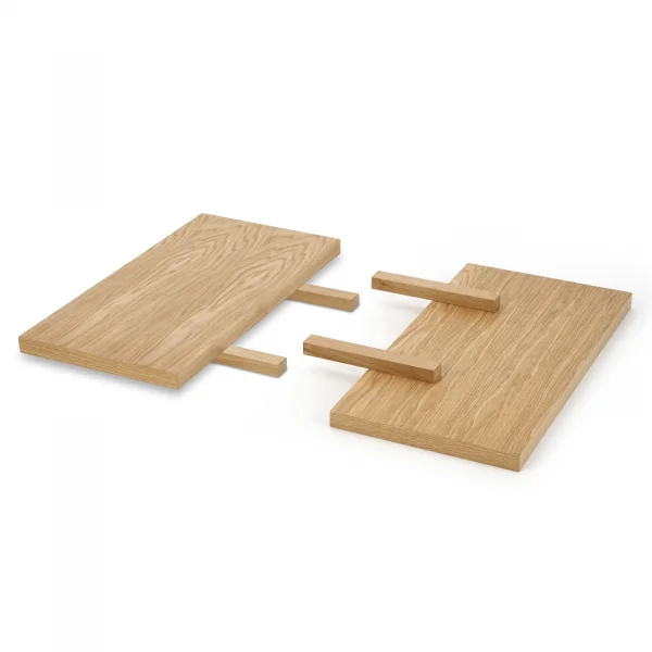 Allunghe tavolo 45x90cm rovere Ridge