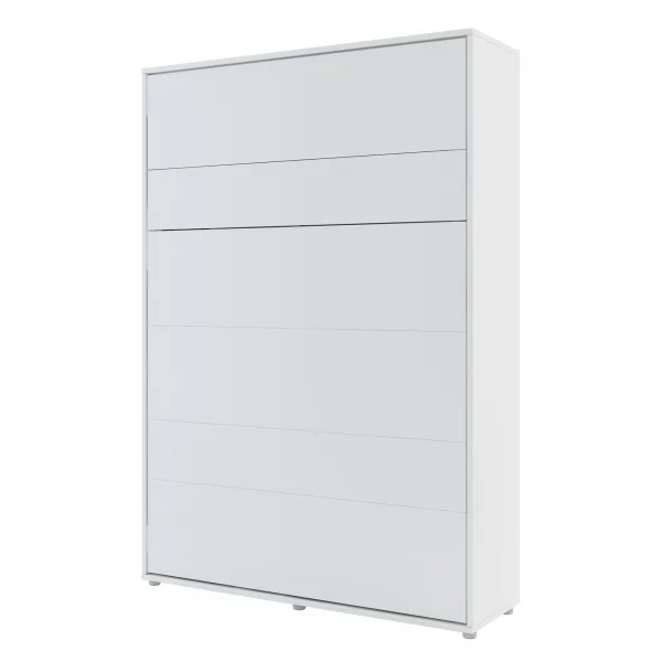 Letto a scomparsa veriticale 140x200 cm alla francese bianco Camelio