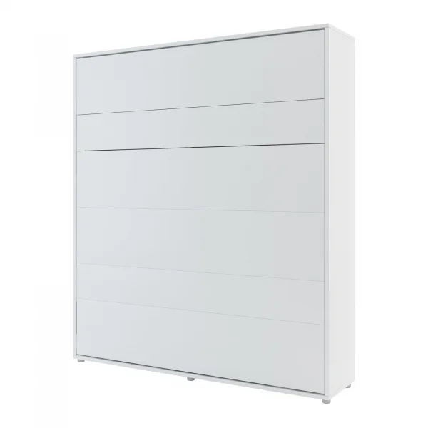 Letto a scomparsa veriticale 180x200 cm matrimoniale oversize bianco Camelio