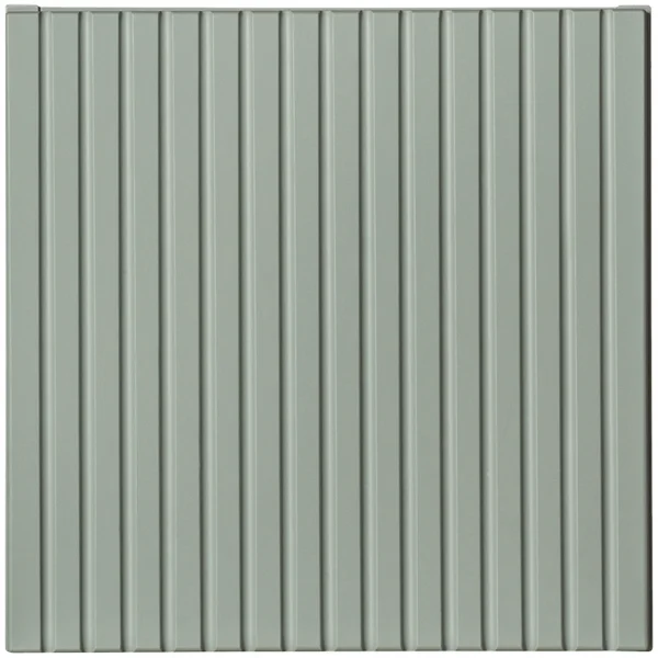 Pensile cubo bagno sospeso 30x30h cm cannettato 1 anta verde salvia Greeny