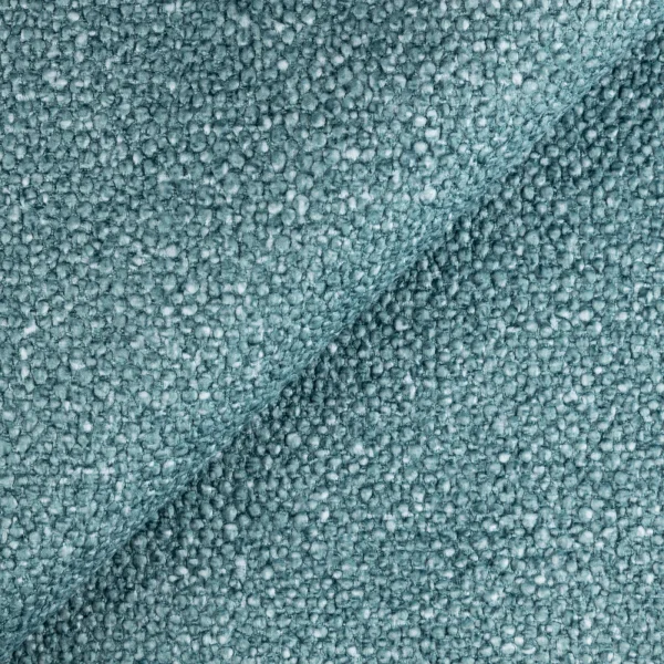 Poggiatesta tessuto bouclè azzurro per divano Repose