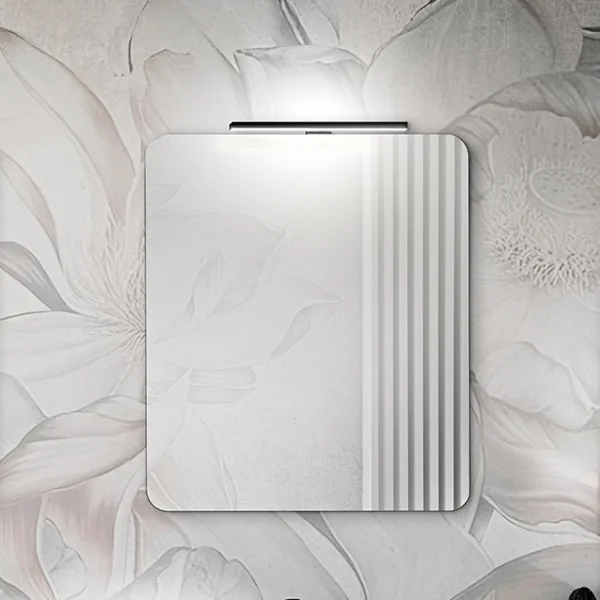 Specchio da parete 60x70cm dorato Skin