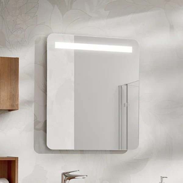Specchio da parete con led 60x70cm Spot