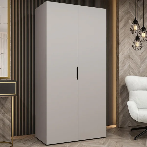 Armadio 100x202 2 ante beige cashmere Valencia