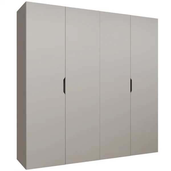 Armadio 200x202 4 ante beige cashmere Valencia