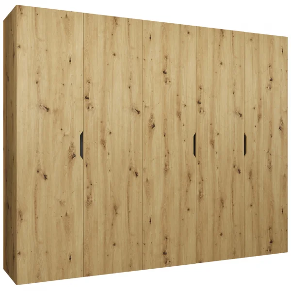 Armadio 250x202 5 ante rovere Valencia