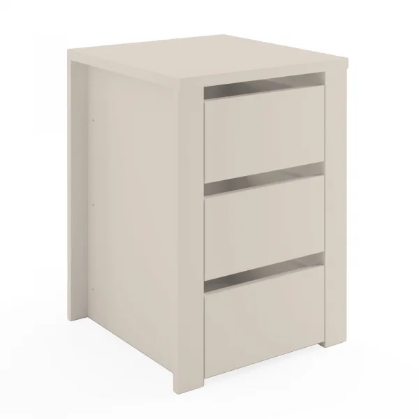 Cassettiera interna 3 cassetti per armadio modulo 45cm beige cashmere Batty