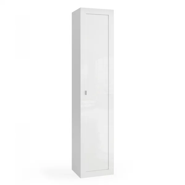 Colonna bagno 42x195h cm 1 anta bianco lucido Turny