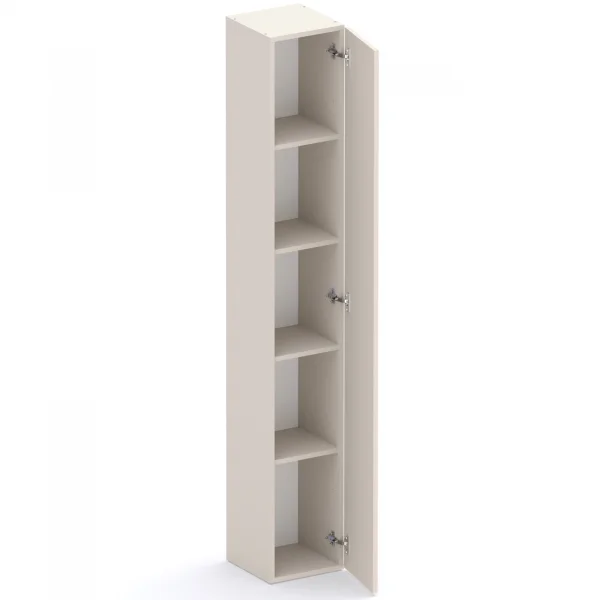 Libreria moderna 84x186h cm 1 anta beige Sunset