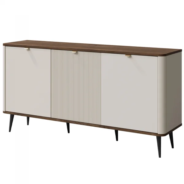Madia 160x82 cm 3 ante beige cashmere noce Arden