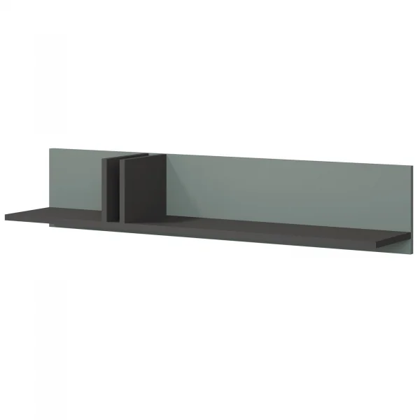 Mensola 110x22 cm antracite verde Essenzia