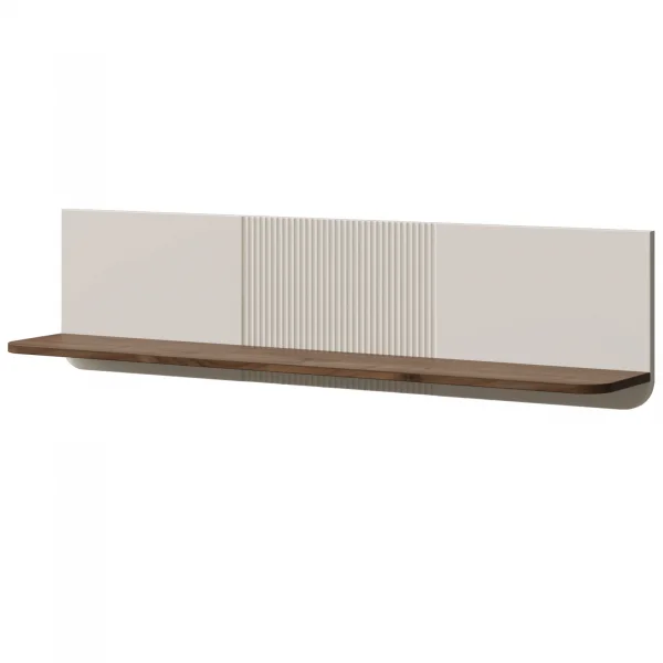 Mensola 120x30 cm beige cashmere noce Arden