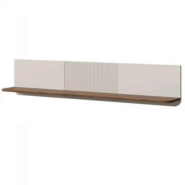 Mensola 150x30 cm beige cashmere noce Arden