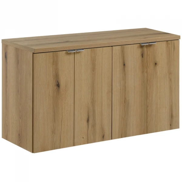Mobile bagno sospeso 100cm 4 ante rovere Rovery
