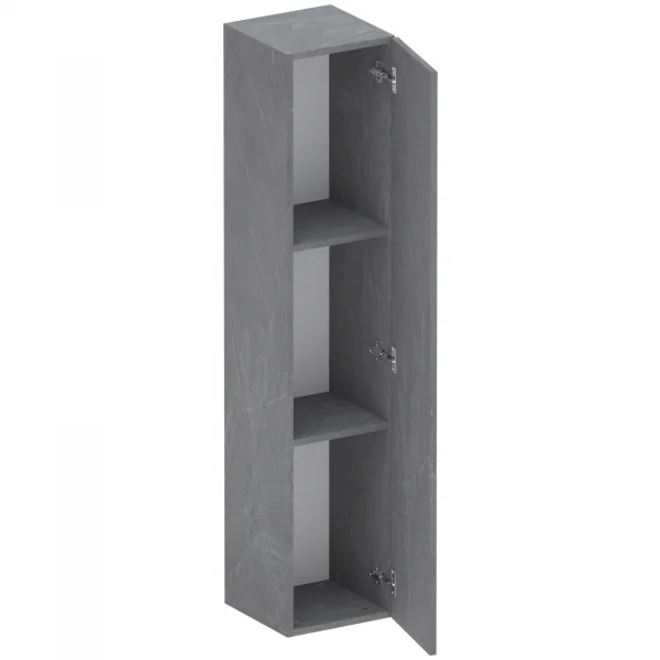 Mobile ingresso consolle 98x196h cm cannetatto rovere chiaro antracite Sunset Decor 1002