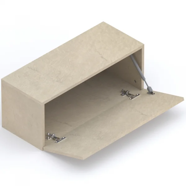 Mobile ingresso sospeso 97x56h cm tortora rovere scuro Sunset 1001