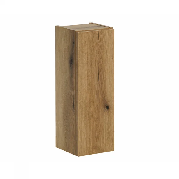 Pensile bagno sospeso 20x57h cm 1 anta rovere Rovery