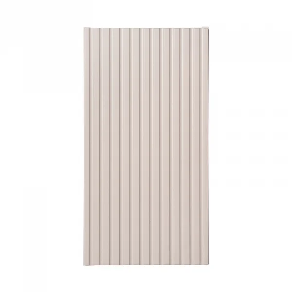Pensile bagno sospeso 30x57h cm cannettato 1 anta beige Cleany