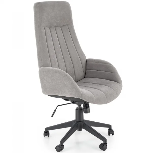 Sedia da ufficio con ruote regolabile grigio nero Ethan