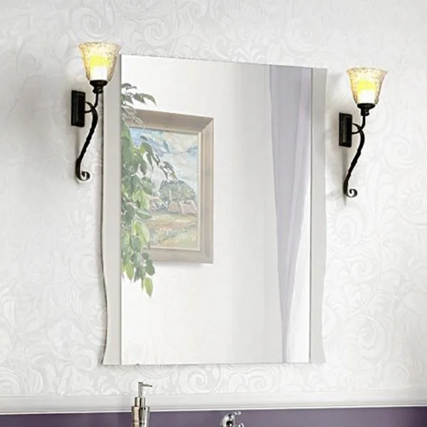 Specchio da parete 60x80cm bianco Brigit