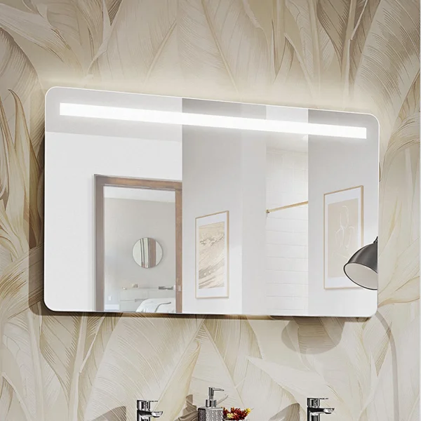Specchio da parete con led 120x70cm Spot
