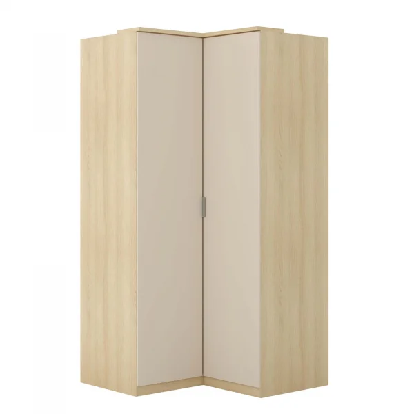 Camera da letto matrimoniale completa beige cashmere rovere Elvira