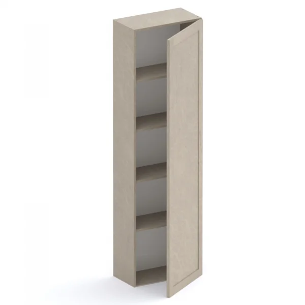 Colonna a terra 55x186h cm 1 anta reversibile con telaio tortora Sunset