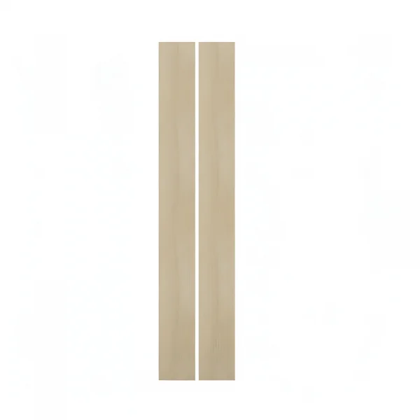 Coppia fianchi laterale 22x216h cm per armadi rovere Elvira
