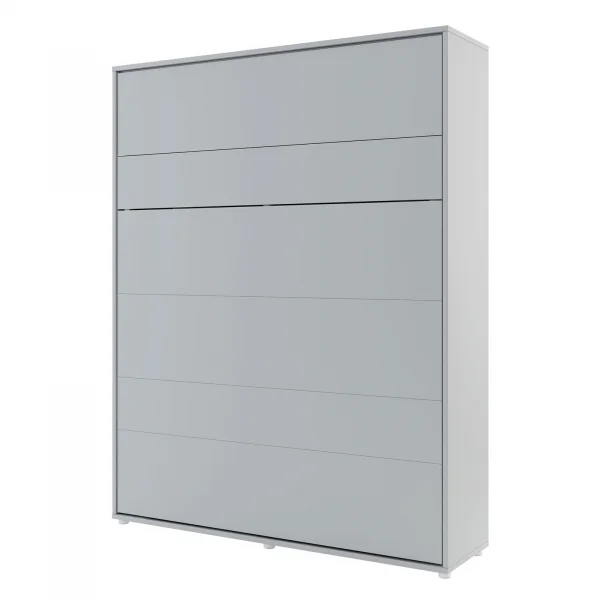 Letto a scomparsa verticale 160x200 cm matrimoniale grigio Camelio