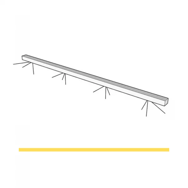 Luce led per letto a scomparsa 140x200 cm Shubo