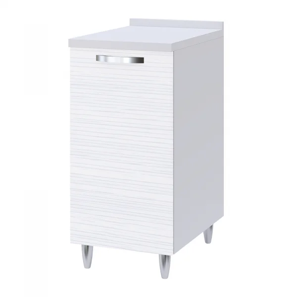 Mobile base cucina 40x86h cm 1 anta bianco frassinato Talise