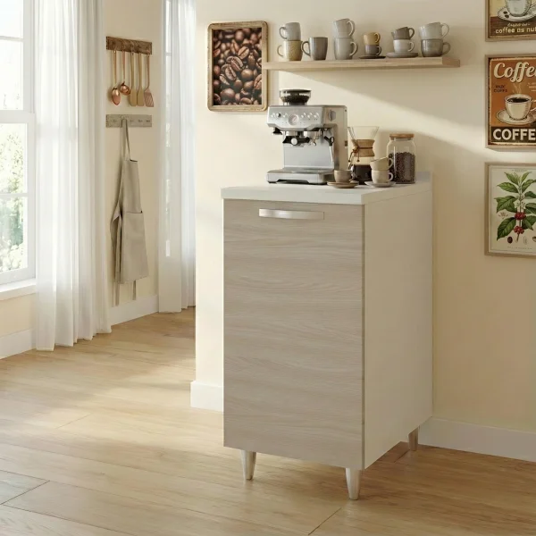Mobile base cucina 40x86h cm 1 anta rovere olmo Talise