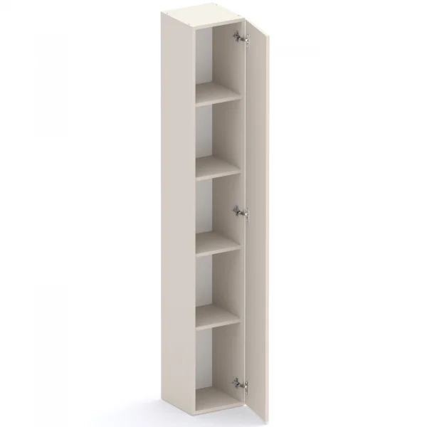 Mobile ingresso 222x220h cm pannello cannettato beige cashmere rovere scuro Sunset Decor 1014