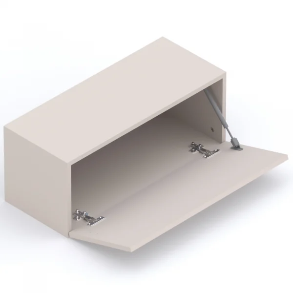 Mobile ingresso sospeso consolle 138x240h cm pannello cannettato beige rovere chiaro Sunset Decor 1021