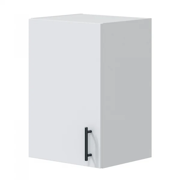 Mobile pensile multiuso 40x60h cm componibile 1 anta bianco lucido Kimera