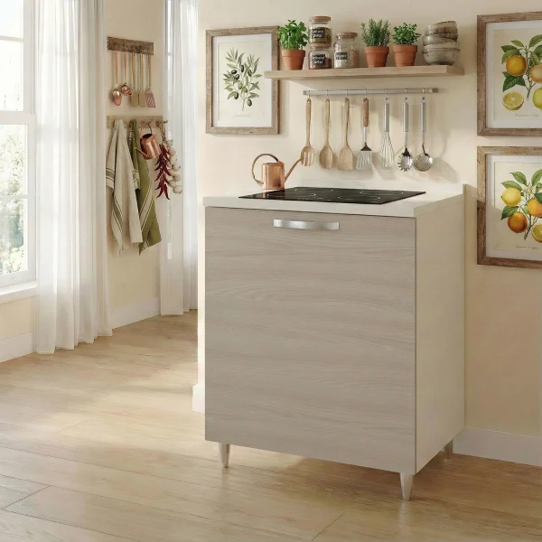 Mobile per piano cottura 60x86h cm rovere olmo Talise