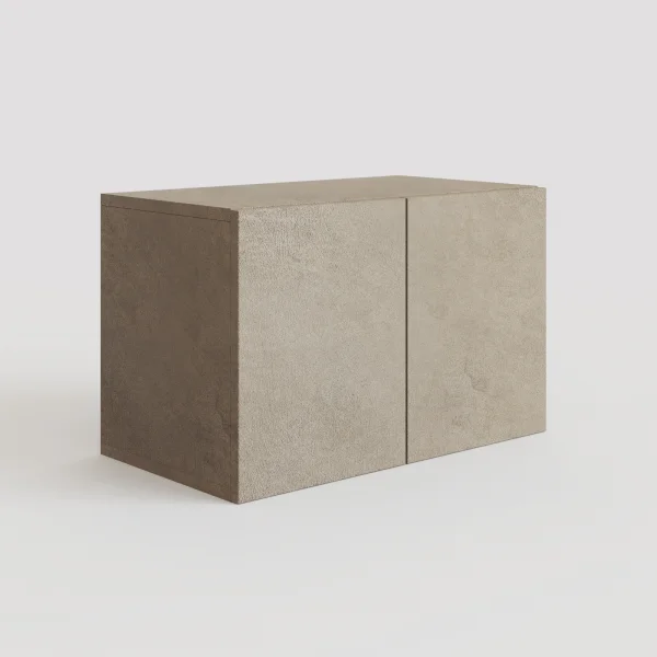 Panca da terra ingresso 63x35h cm 2 ante tortora Sunset