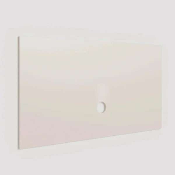 Parete attrezzata sospesa 276x190h cm beige rovere chiaro Sunset Decor 1039