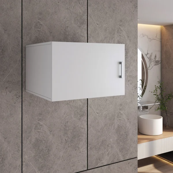 Pensile lavanderia 67x44h cm 1 anta bianco Ordinary