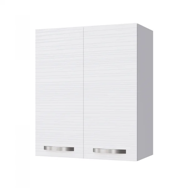 Pensile scolapiatti 60x72h cm 2 ante bianco frassinato Talise