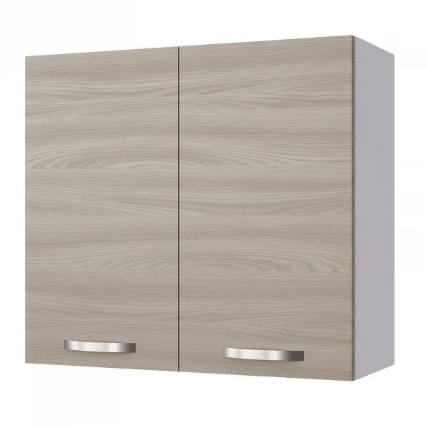 Pensile scolapiatti 80x72h cm 2 ante rovere olmo Talise