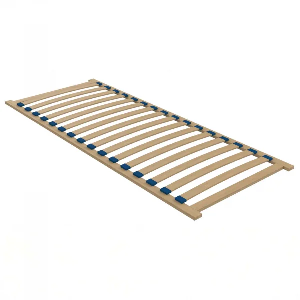 Rete singola 100x200cm a doghe senza piedini Elba
