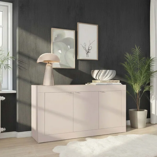 Madia 160x86h cm 3 ante moderna beige cashmere Eternity