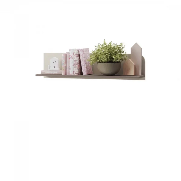 Mensola da parete 101x24h cm beige cashmere Rita