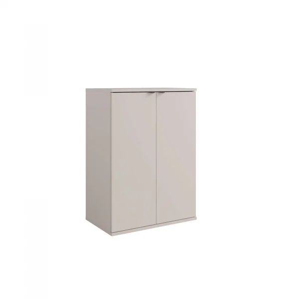 Mobile ingresso multiuso 60x84h cm 2 ante beige cashmere Ragusa