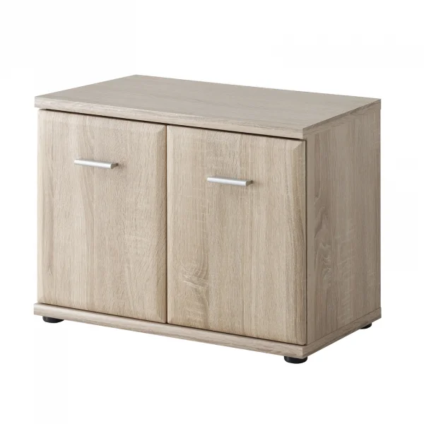 Modulo basso ingresso 60x46h cm 2 ante rovere sonoma California Gihome®