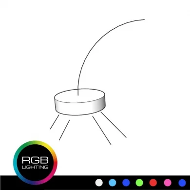 Impianto luce led RGB