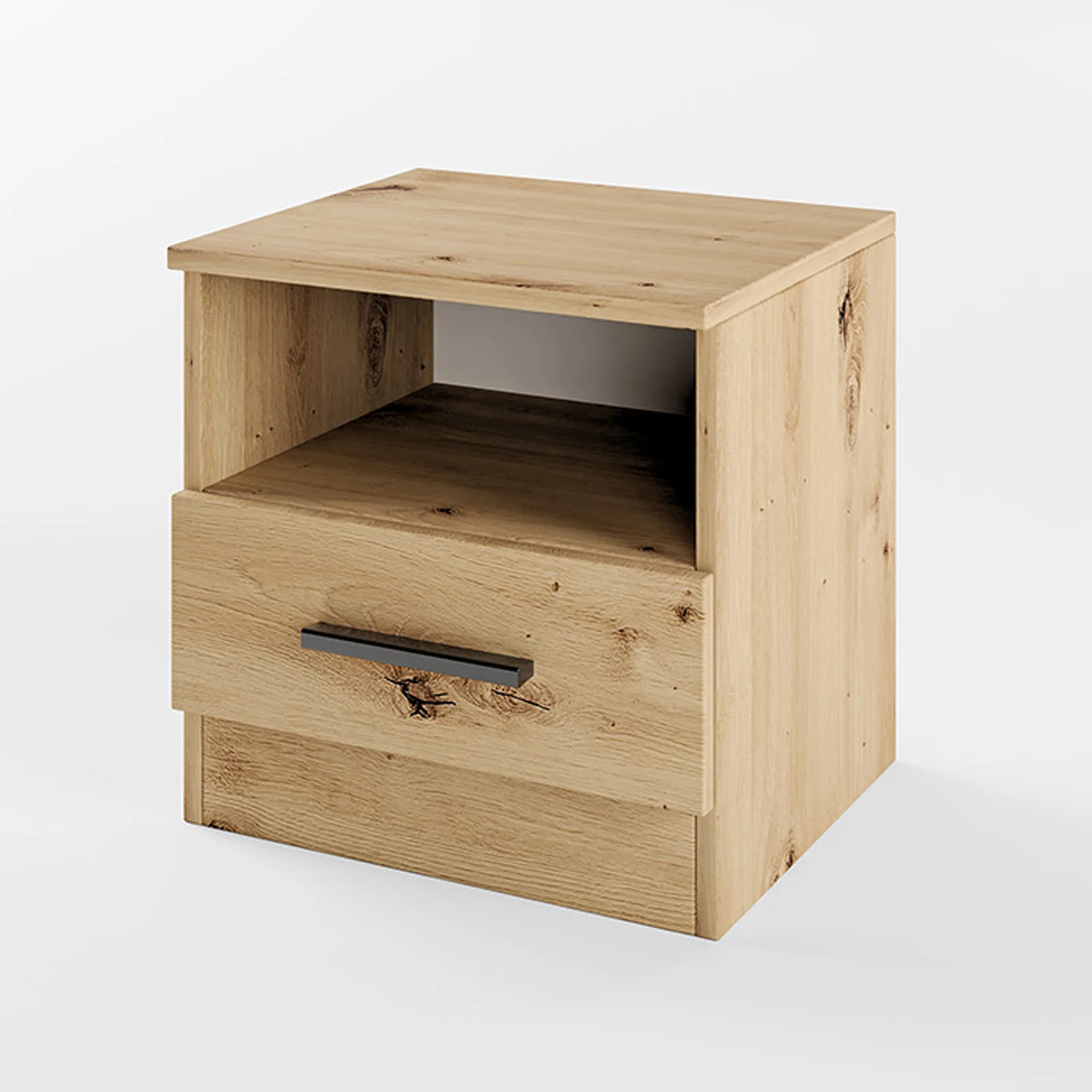 Comodino in bambù con cassetto e contenitore aperto, comodino naturale, cassettiera/armadio per camera da letto, tavolino elegante e funzionale Comodino in bambù con cassetto e contenitore aperto, comodino naturale, cassettiera/armadio per camera da letto, tavolino elegante e funzionale
