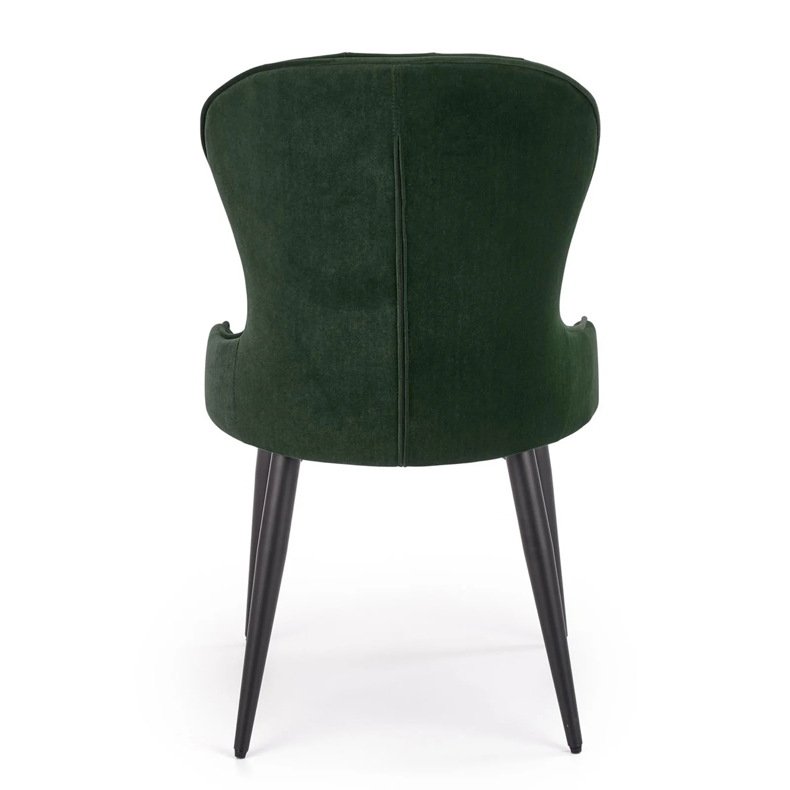 N/A - Set di 2 sedie da pranzo in velluto verde moderne con gambe in metallo, ergonomiche con schienale alto, design senza braccioli, ideali per soggiorno, camera da letto, ristorante, eleganti sedie N/A - Set di 2 sedie da pranzo in velluto verde moderne con gambe in metallo, ergonomiche con schienale alto, design senza braccioli, ideali per soggiorno, camera da letto, ristorante, eleganti sedie
